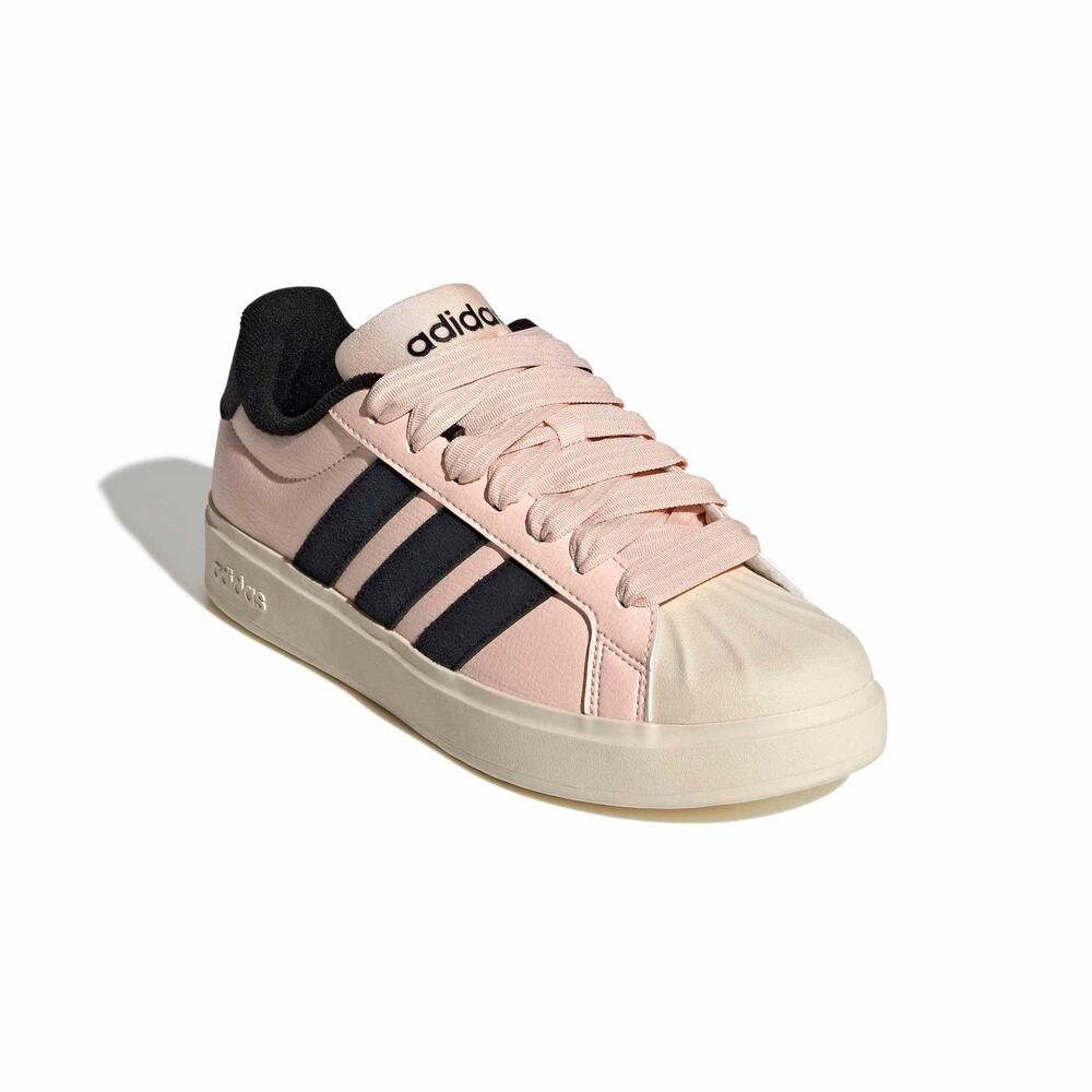 NWT adidas Women's Streettalk, Blush Pink/Black/Wonder White, 9.5 - Picture 3 of 8